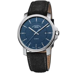 Mühle-Glashütte | Grey Suede Strap 22mm for 29er Casual | GREYSTRAP.M1-25-72-VB