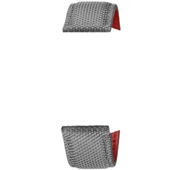 Mühle-Glashütte | Grey Textile Strap 22mm 29er Big | GREYSTRAP.M1-25-37-CB