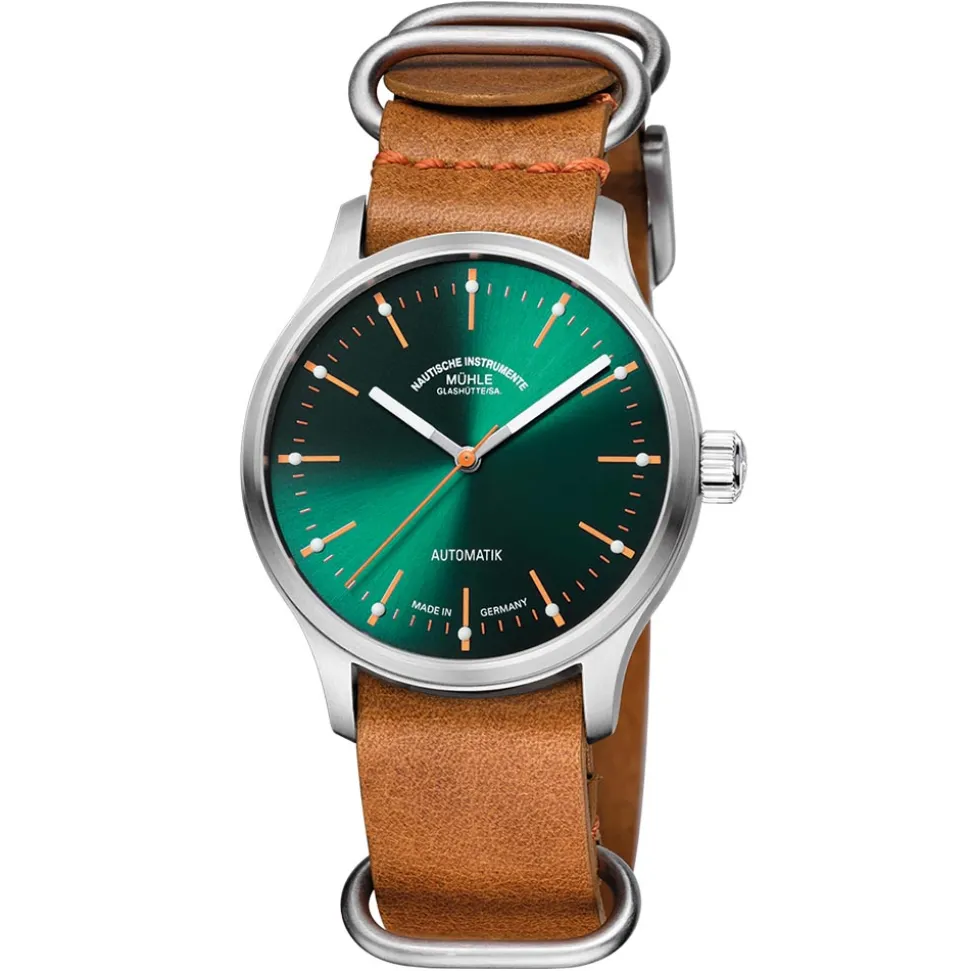 Mühle-Glashütte | Panova Green Watch | M1-40-76-NB-L-II