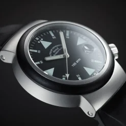 Mühle-Glashütte | S.A.R. Rescue Timer Rubber Strap | M1-41-03-KB