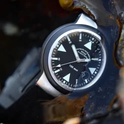 Mühle-Glashütte | S.A.R. Rescue Timer Rubber Strap | M1-41-03-KB