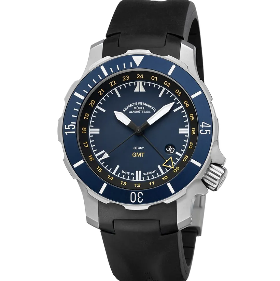 Mühle-Glashütte | Seabataillon GMT Watch | M1-28-62-KB