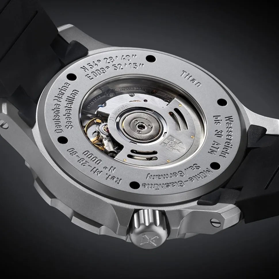 Mühle-Glashütte | Seabataillon GMT Watch | M1-28-62-KB