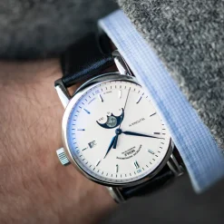 MÜHLE-GLASHÜTTE – Teutonia IV Moonphase Watch M1-44-05-LB