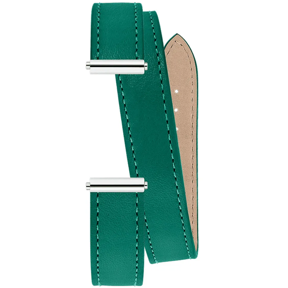 MICHEL HERBELIN – Antarès Rectangular Steel Customisable Watch H.17048/89