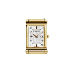 MICHEL HERBELIN – Antarès Rectangular Gold Tone Customisable Watch H.17048/P28
