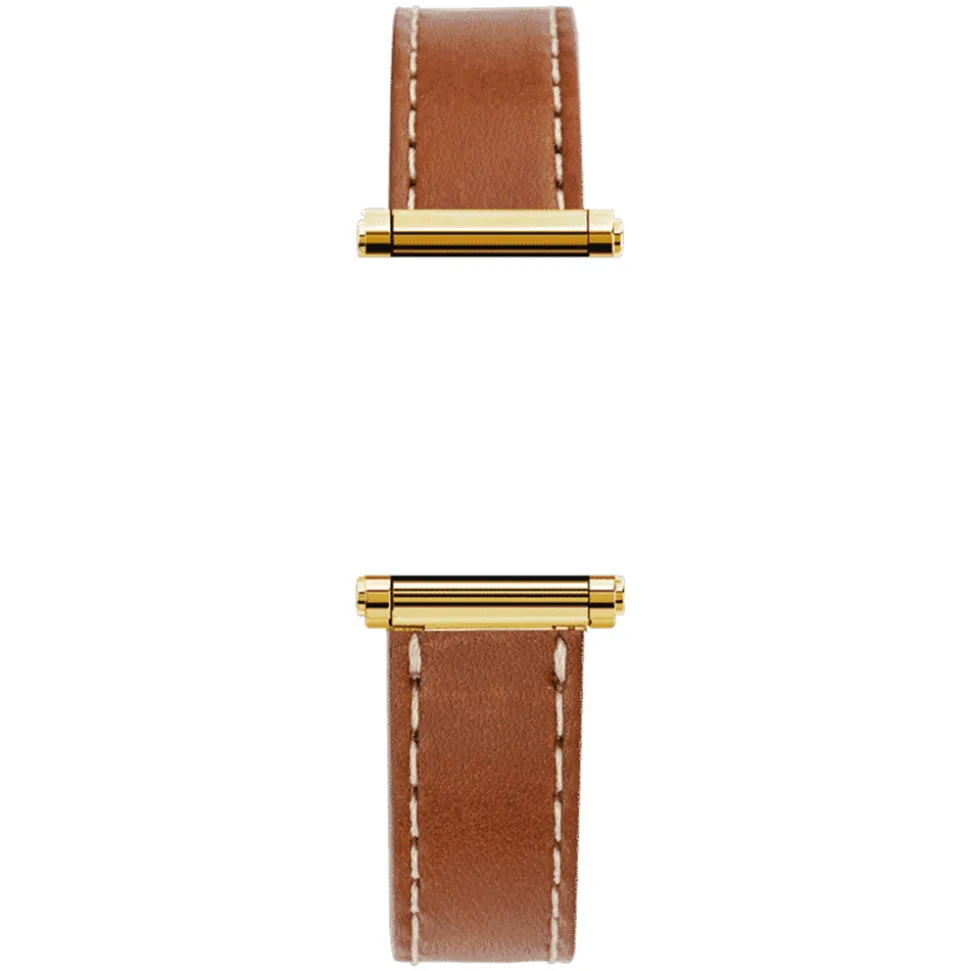 MICHEL HERBELIN – Antarès Rectangular Gold Tone Customisable Watch H.17048/P28
