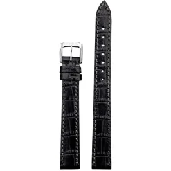 MICHEL HERBELIN – Black Crocodile Grain Leather Strap 14mm 16845 – 14 597 NOIR 12