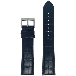 MICHEL HERBELIN – Black Crocodile Grain Leather Strap 21mm 17468 – 21 468 NOIR 18