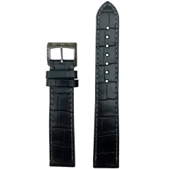 MICHEL HERBELIN – Black Crocodile Grain Leather Strap 18mm 12443 – 18 597 NOIR 16