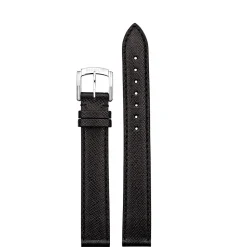 MICHEL HERBELIN – Black Leather Strap 15mm 17049 15 449 NOIR 14