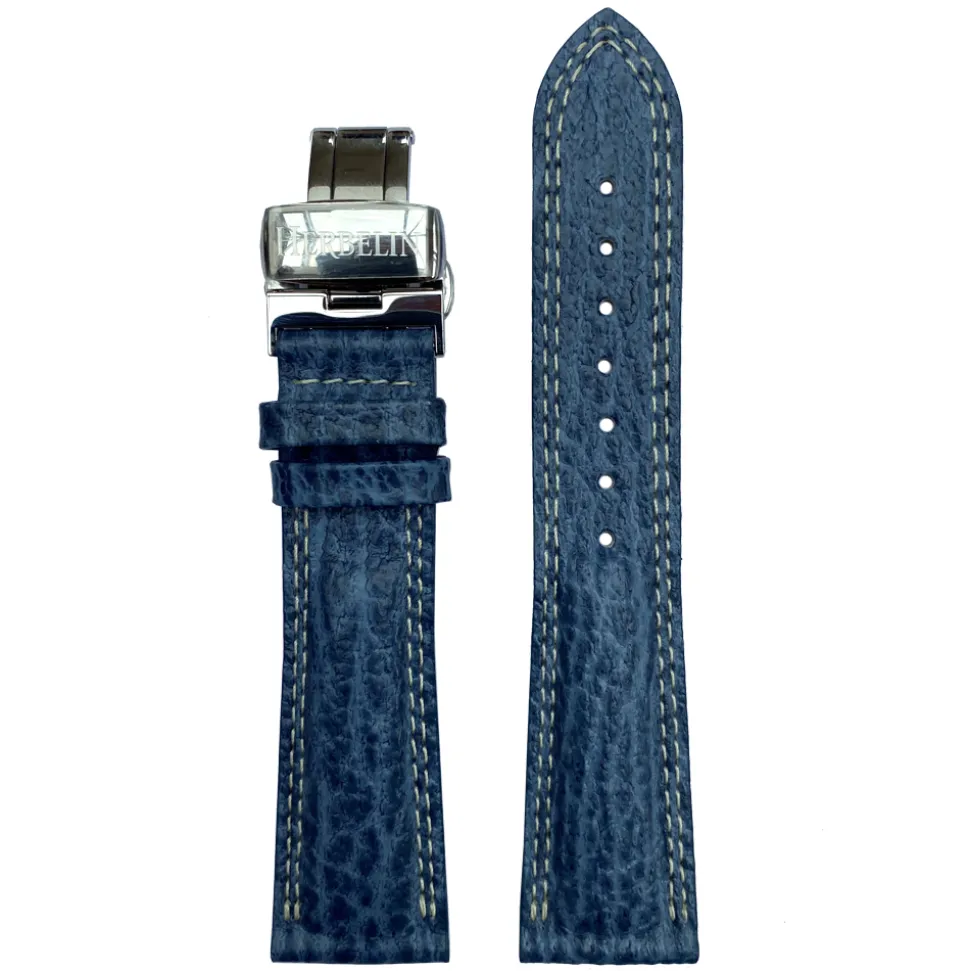 MICHEL HERBELIN – Blue Leather Newport Strap 22mm 36657 22mm – 22 994 BLEU 18