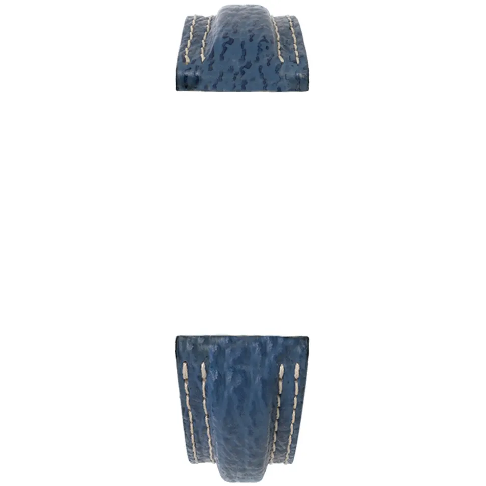 MICHEL HERBELIN – Blue Shark-Grain Newport Strap 22mm 36656 – 22 656 BLU2 18