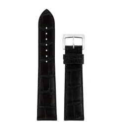 MICHEL HERBELIN – Brown Crocodile Grain Leather Strap 21mm 16815 – 21 815 MARO 18