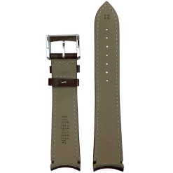 MICHEL HERBELIN – Brown Crocodile Grain Leather Strap 20mm 1650 – 21 650 MARO 18