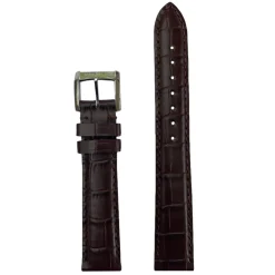 MICHEL HERBELIN – Brown Crocodile Grain Leather Strap 16mm 17478 – 16 478 MARO 14