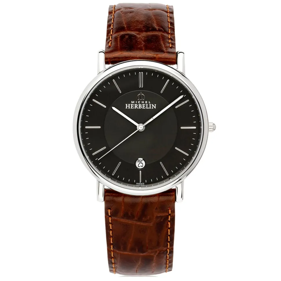 MICHEL HERBELIN – Classique Strap Watch 12248/14MA