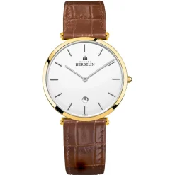 MICHEL HERBELIN – Epsilon Strap Watch 19406/P11GO