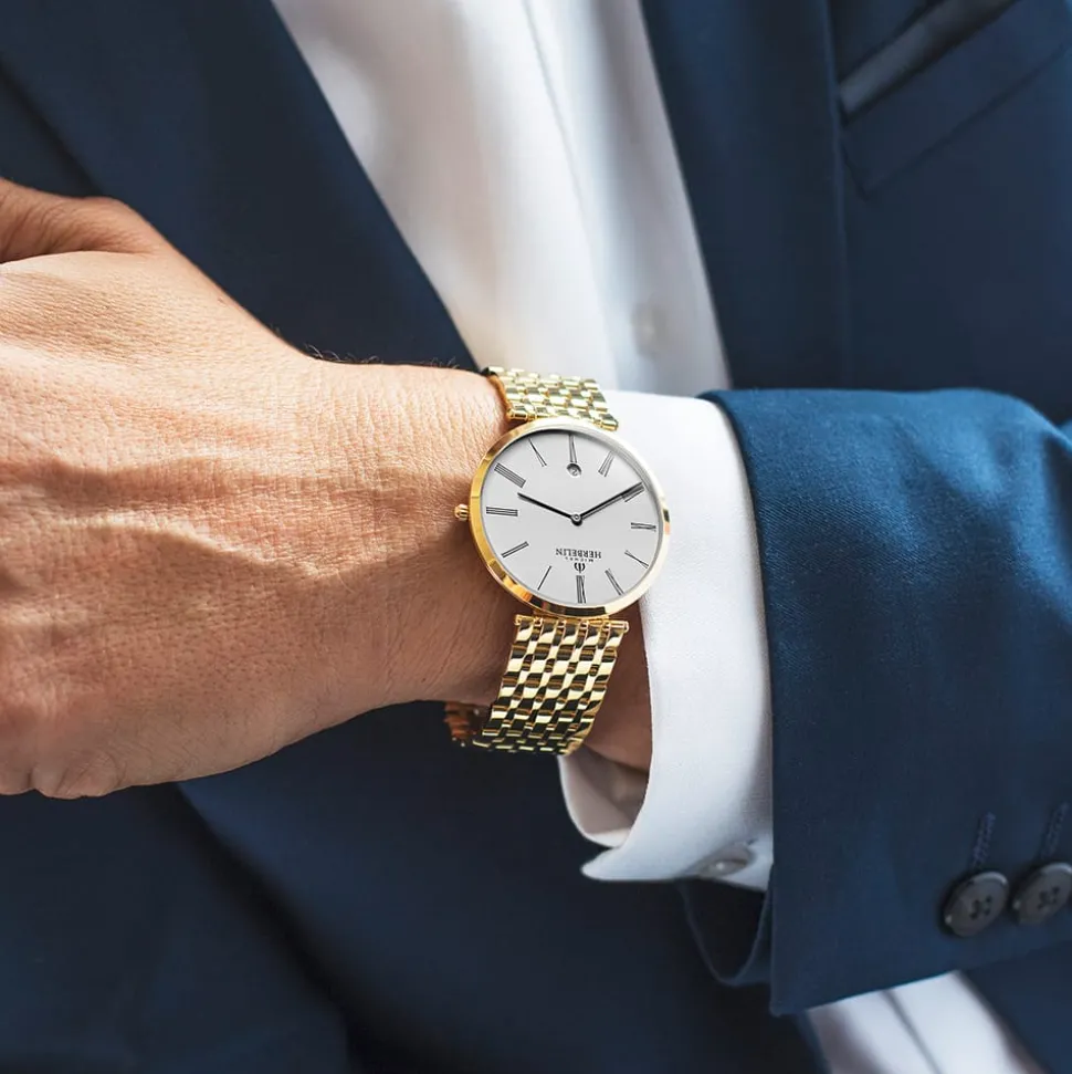 MICHEL HERBELIN – Epsilon Bracelet Watch 19416/BP01