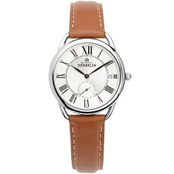 MICHEL HERBELIN – Equinoxe Tan Strap Watch 18397/08GO