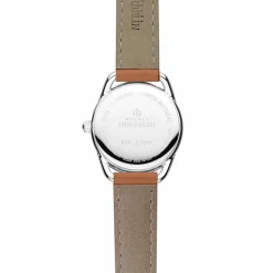 MICHEL HERBELIN – Equinoxe Leather Strap Watch 17497/08GO