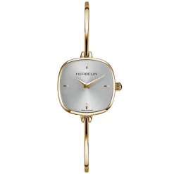 Michel Herbelin | FIL Square Silver Dial Bangle Watch | 17207/BP11