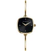 Michel Herbelin | FIL Square Black Dial Bangle Watch | 17207/BP14