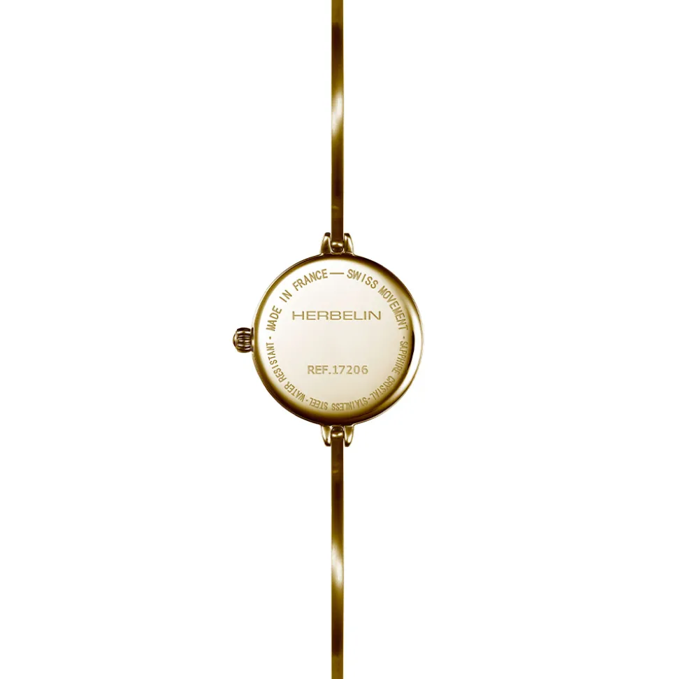 Michel Herbelin | FIL White Dial Bangle Watch | 17206/BP19