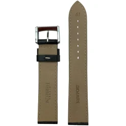 MICHEL HERBELIN – Grey Croc-Grain Newport Leather Strap 19mm 12264 – 19 996 GRIS 18