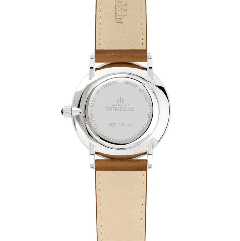MICHEL HERBELIN – Inspiration 1947 Strap Watch 18247/15GO