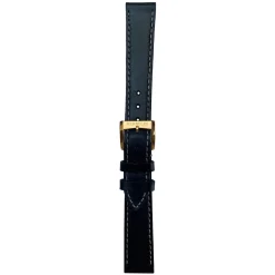 MICHEL HERBELIN – Navy Leather Strap 16mm 16915 – 16 915 NAVY 14