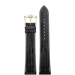 MICHEL HERBELIN – Navy Teju Newport Leather Strap 18mm 12456 – 18 859 BLEU 14