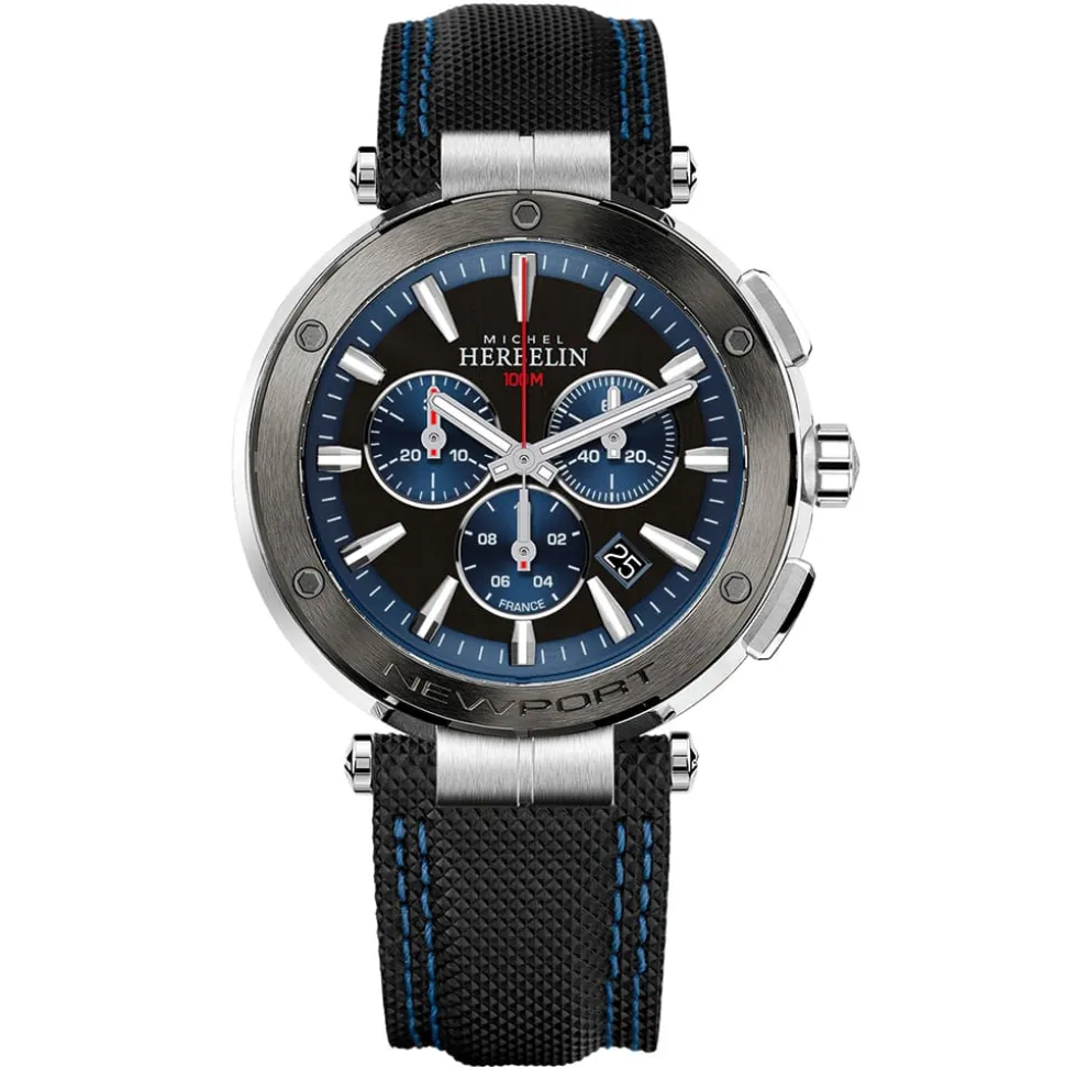 MICHEL HERBELIN – Newport Chronograph 37688/AG65