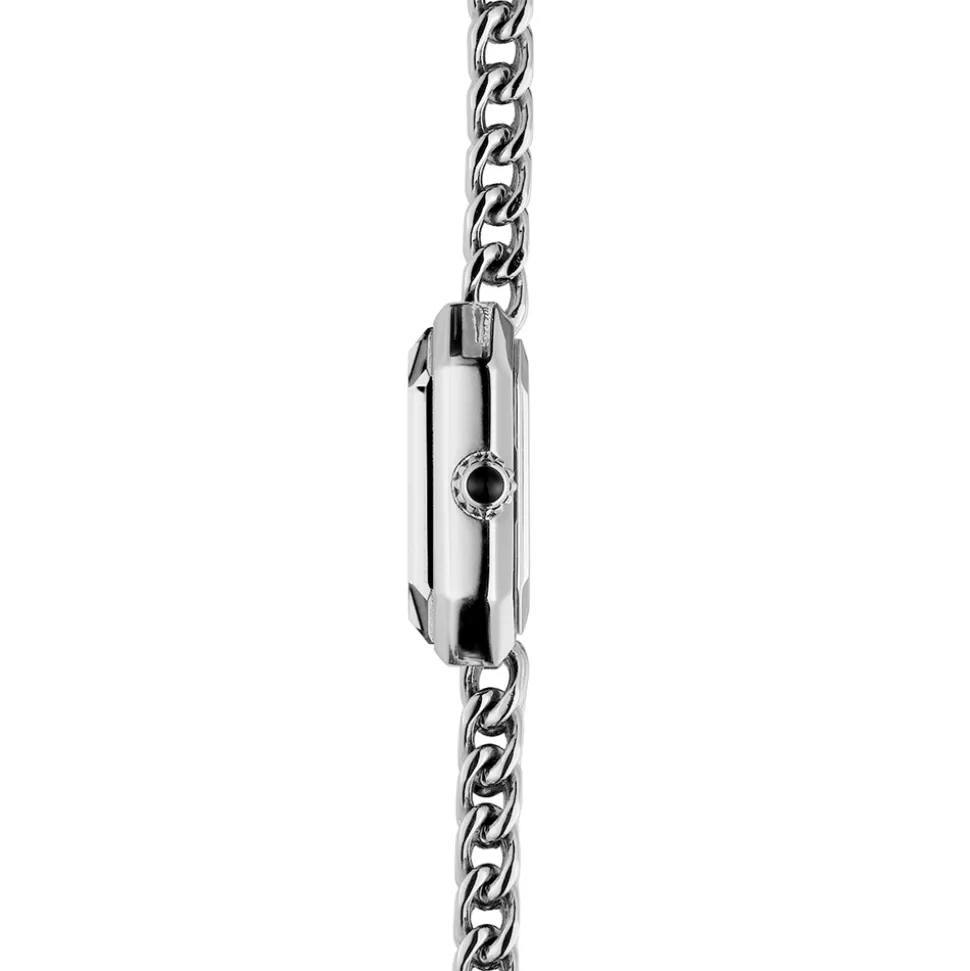 MICHEL HERBELIN – Octogone Bracelet Watch Black Mother of Pearl Dial 17436/B49