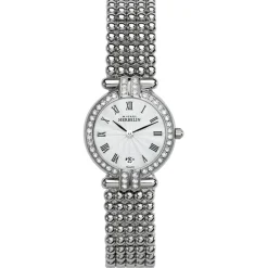 MICHEL HERBELIN – Perle Crystal Set Bracelet Watch 16873/44XB08