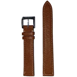 MICHEL HERBELIN – Tan Leather Strap 15mm 17049 – 15 449 GOLD 14