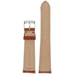 MILANO Tan Italian Made Genuine Crocodile Watch Strap W671