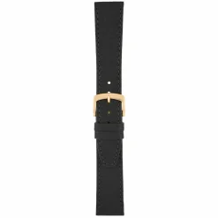 Miller | Black Vegetable Tanned Buffalo Grain Strap | W907
