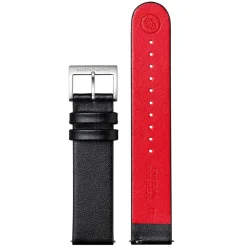 Mondaine | Black Vegan Grape Leather Watch Strap 20mm | FG3120.21Q.1