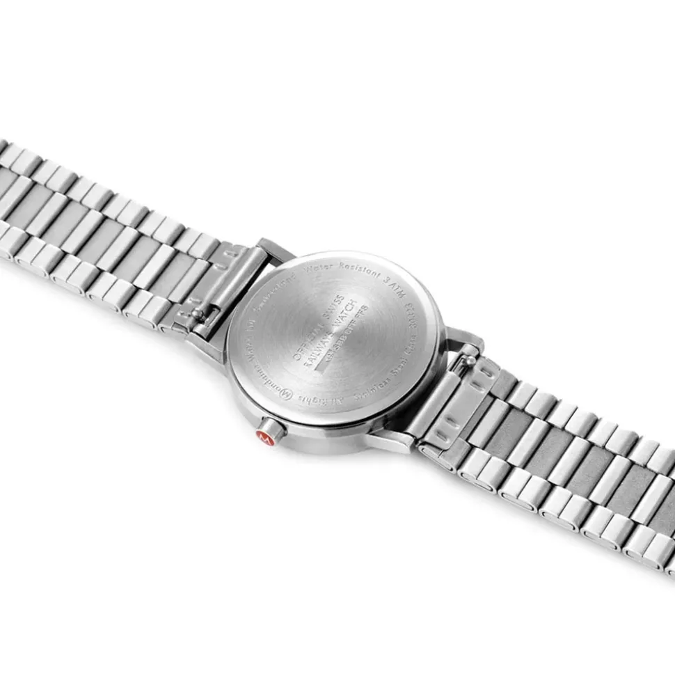 MONDAINE – Classic 36mm Stainless Steel Bracelet Watch A660.30314.16SBJ