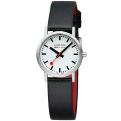 Mondaine | Classic 30mm Watch Vegan Grape Leather | A658.30323.16SBBV