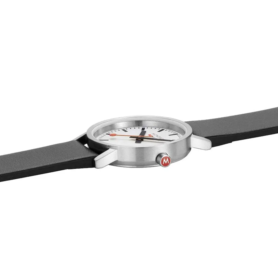 Mondaine | Classic 30mm Watch Vegan Grape Leather | A658.30323.16SBBV