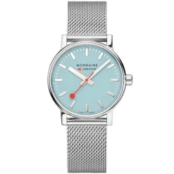 Mondaine | Evo2 35mm Turquoise Dial | MSE.35140.SM