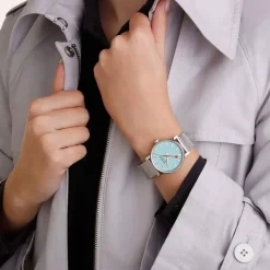 Mondaine | Evo2 35mm Turquoise Dial | MSE.35140.SM