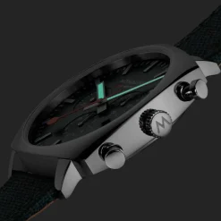 Mondaine | Grand Cushion Set Green 41mm | MSL.41460.LF.SET