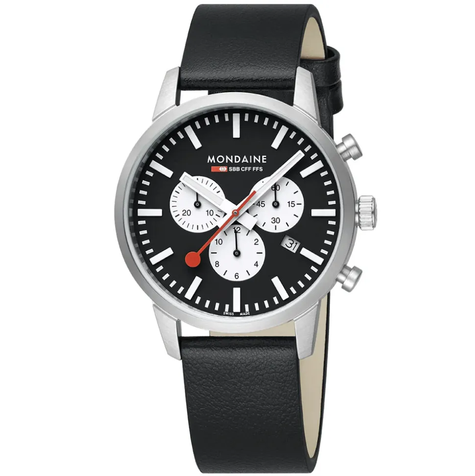 Mondaine | Neo 41mm Black Dial | MSD.41420.LBV
