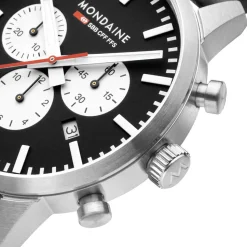 Mondaine | Neo 41mm Black Dial | MSD.41420.LBV