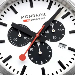 Mondaine | Neo 41mm Panda Dial | MSD.41410.LBV