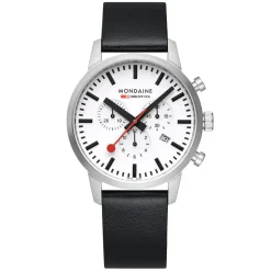 Mondaine | Neo 41mm White Dial | MSD.41411.LBV