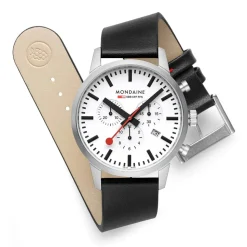 Mondaine | Neo 41mm White Dial | MSD.41411.LBV